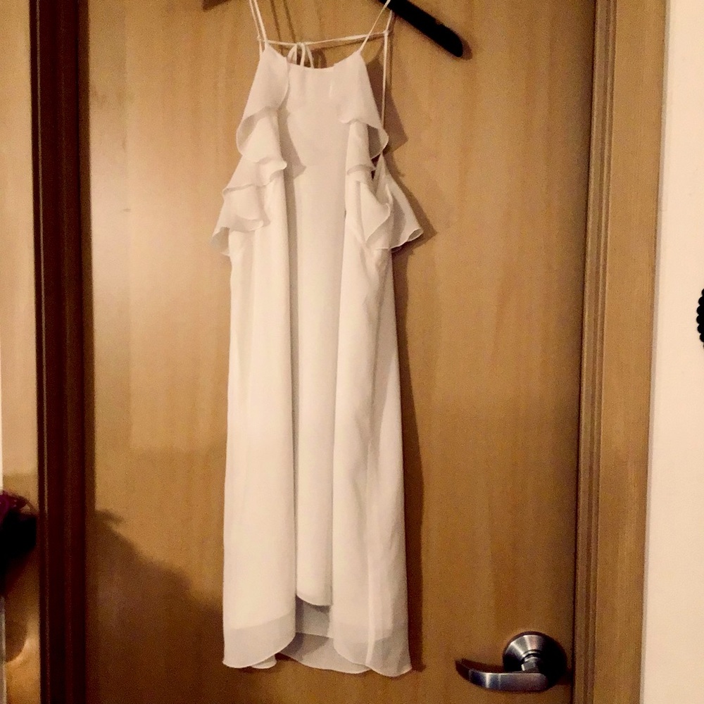 BCBG white summer dress NWT